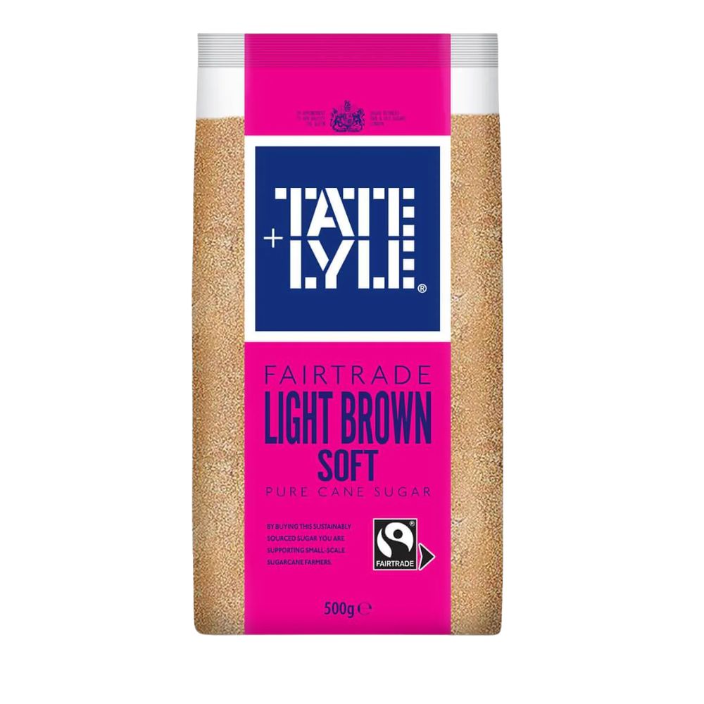 Ζάχαρη Καστανή Tate and Lyle Light Brown Soft Pure Cane Sugar 500g